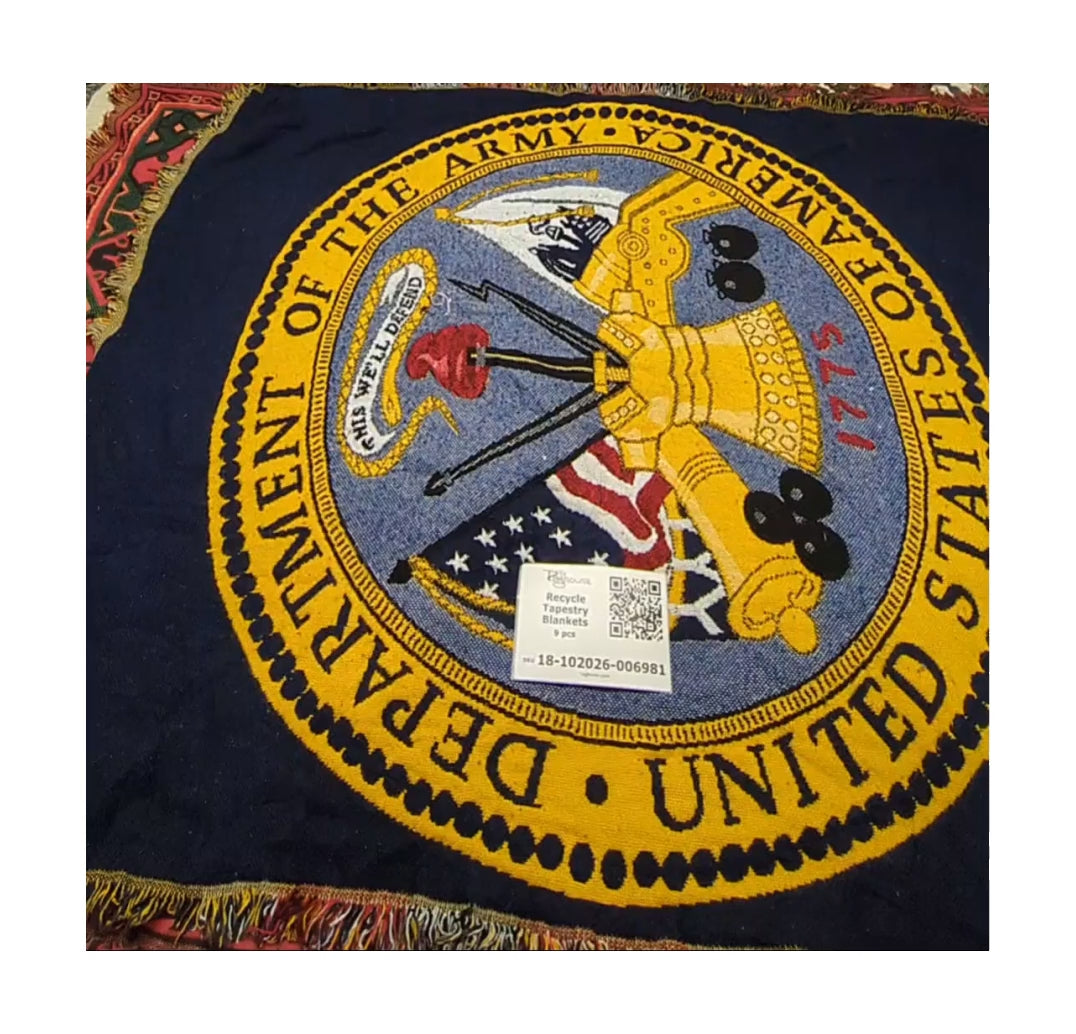 Recycle Tapestry Blankets 9 pcs