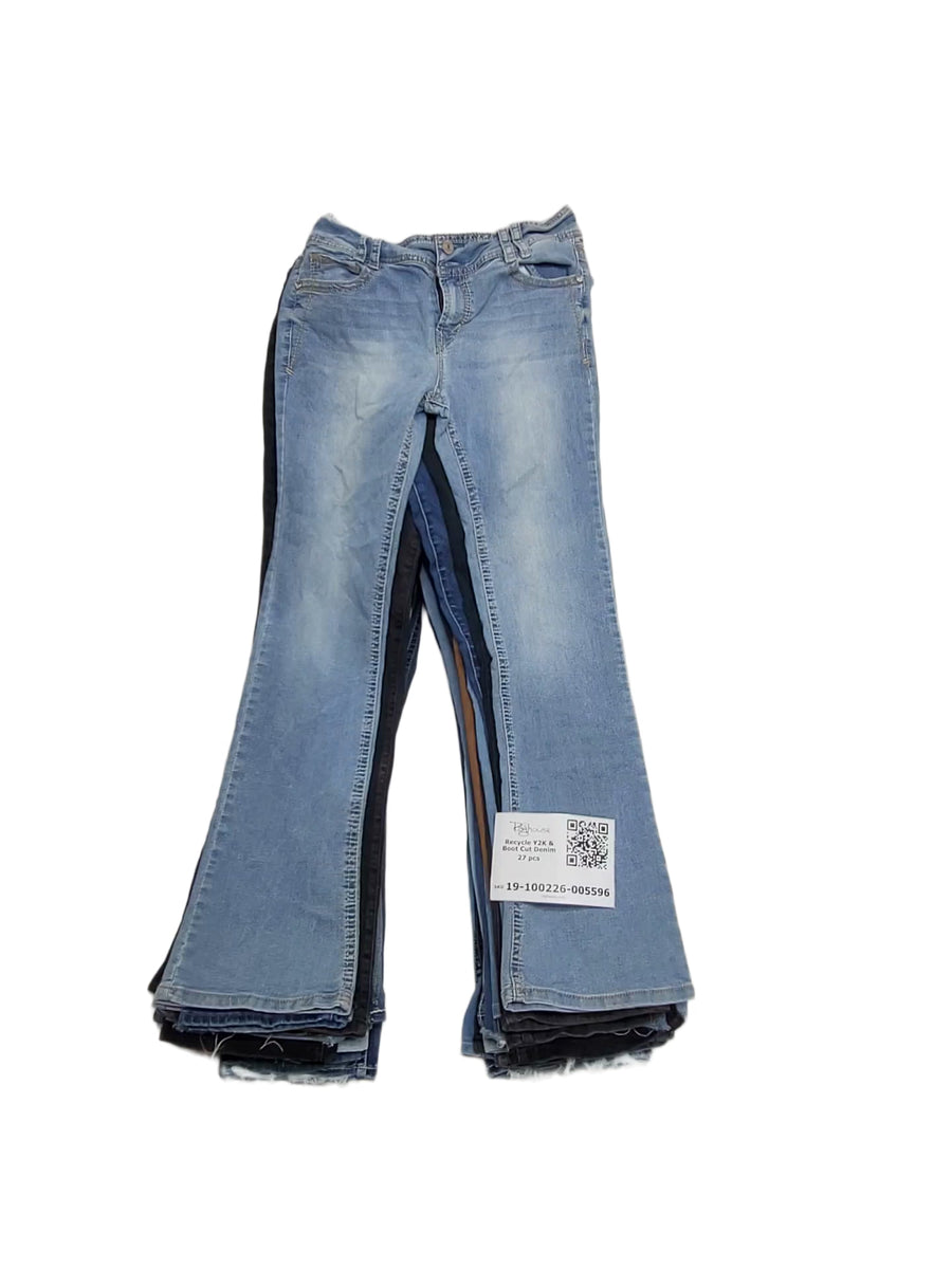 Recycle Y2K & Boot Cut Denim 27 pcs