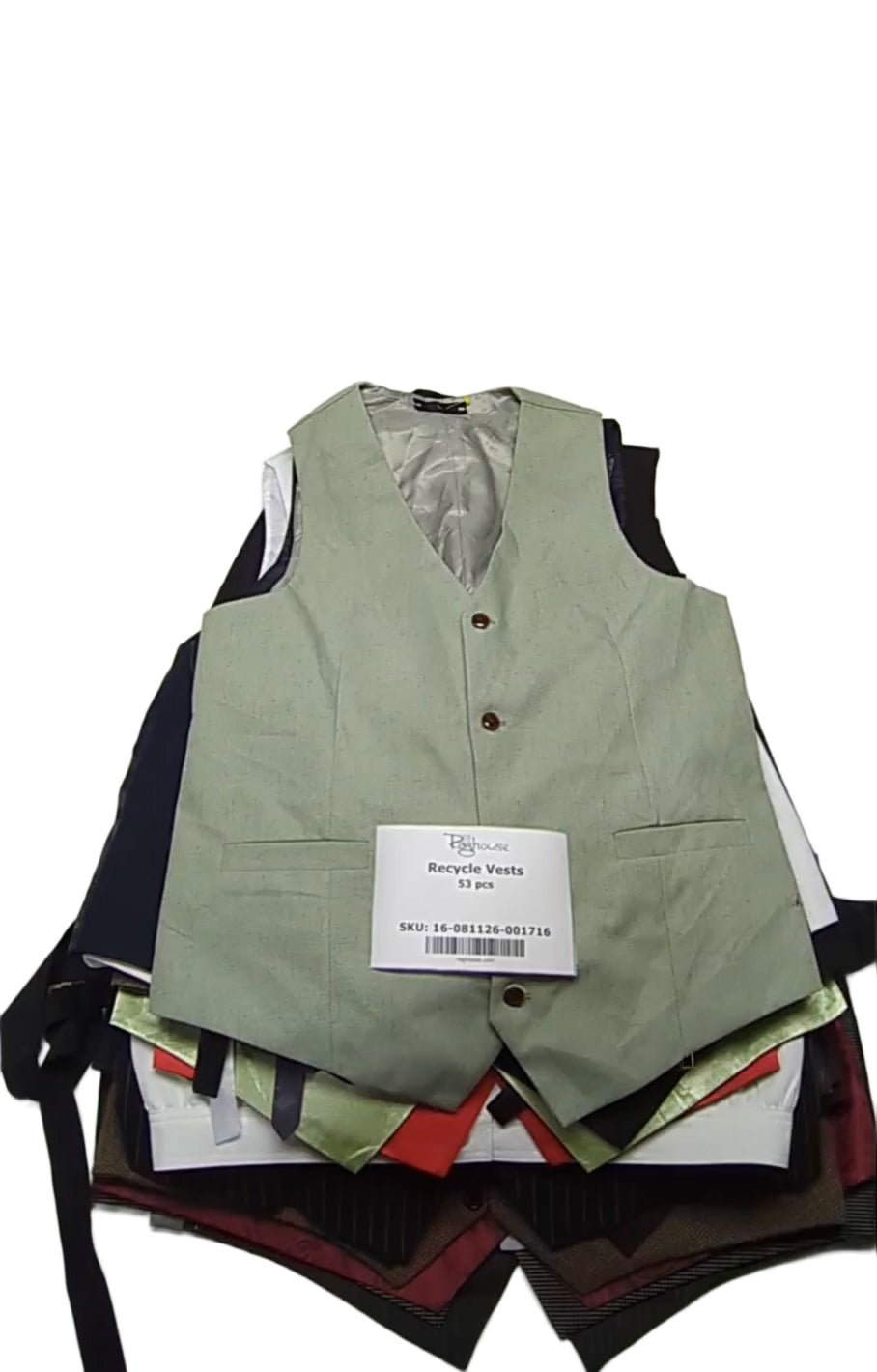 Recycle Vests 53 pcs
