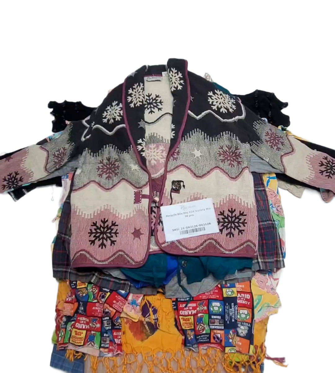 Recycle 80s 90s Y2K Variety Mix 36 pcs