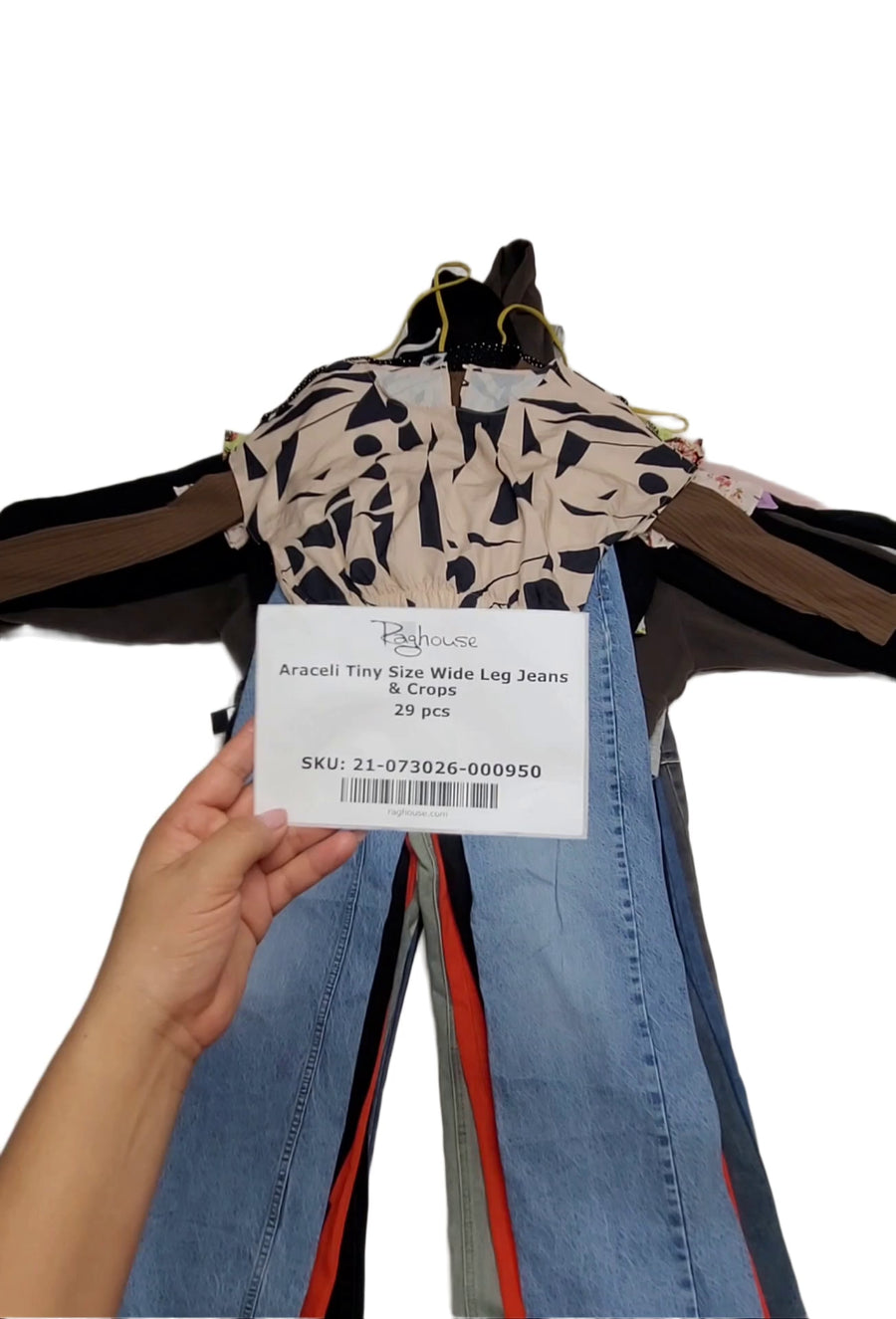 Araceli Tiny Size Wide Leg Jeans & Crops 29 pcs