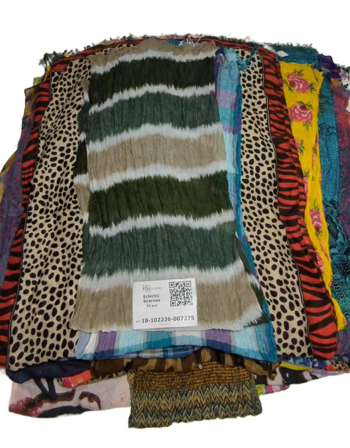 Eclectic Scarves 55 pcs