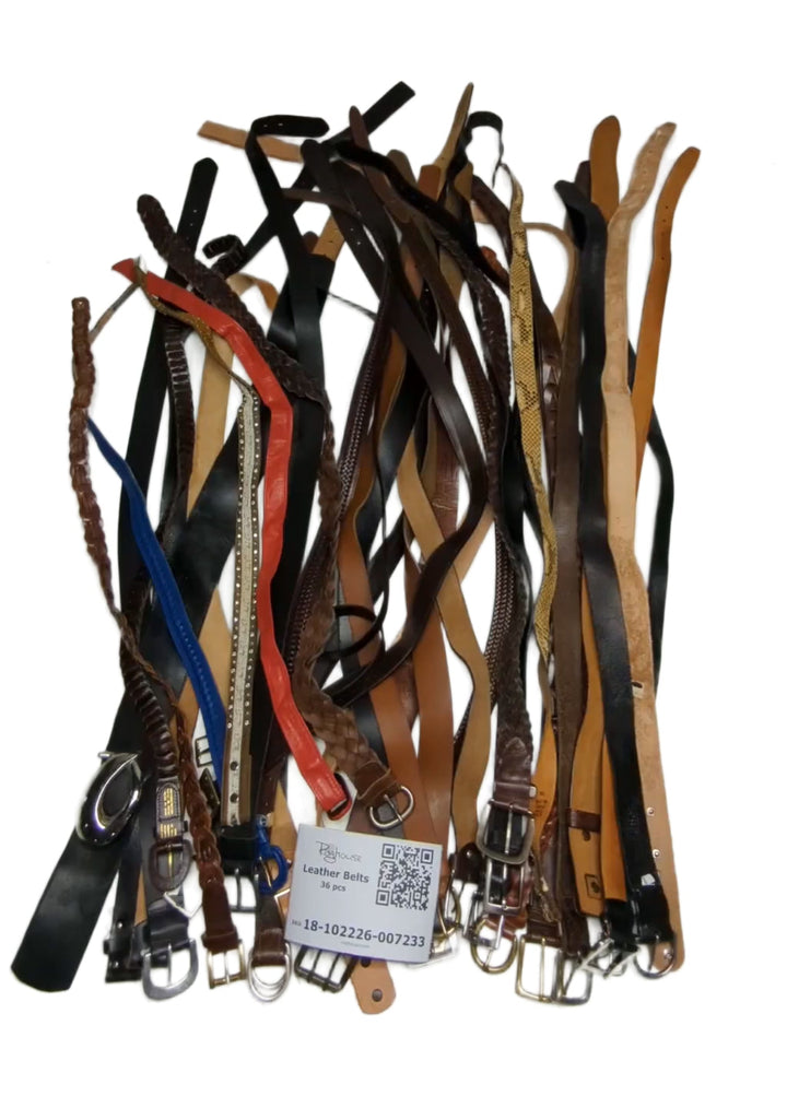 Leather Belts 36 pcs