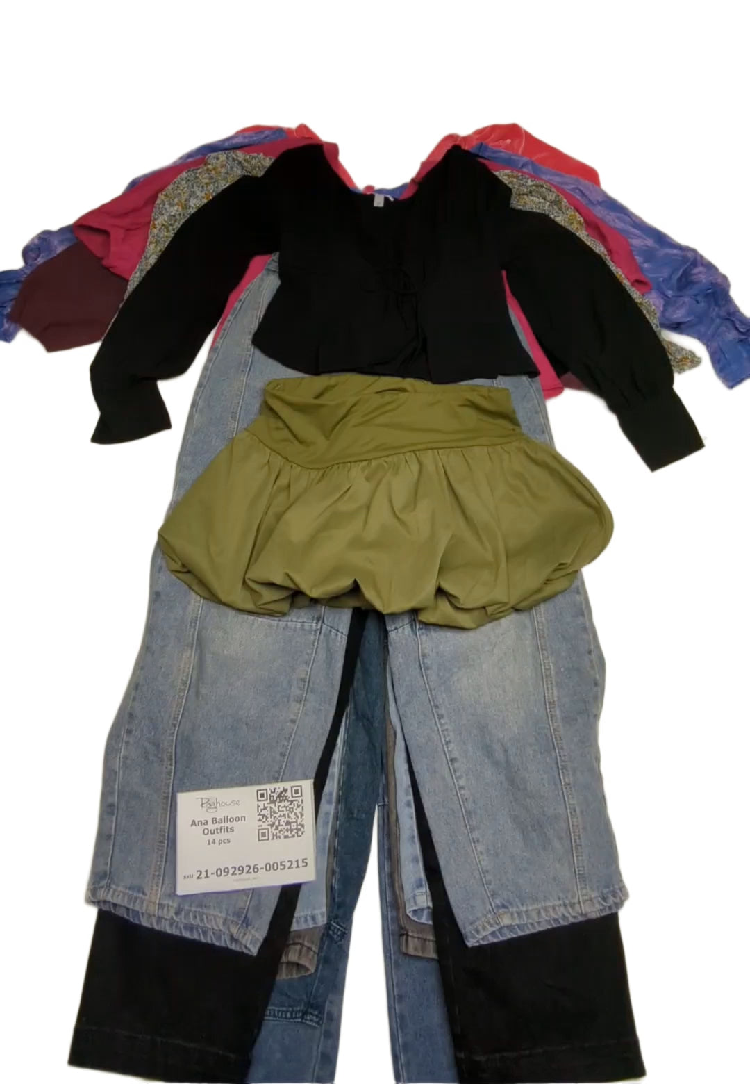 Ana Balloon Outfits 14 pcs