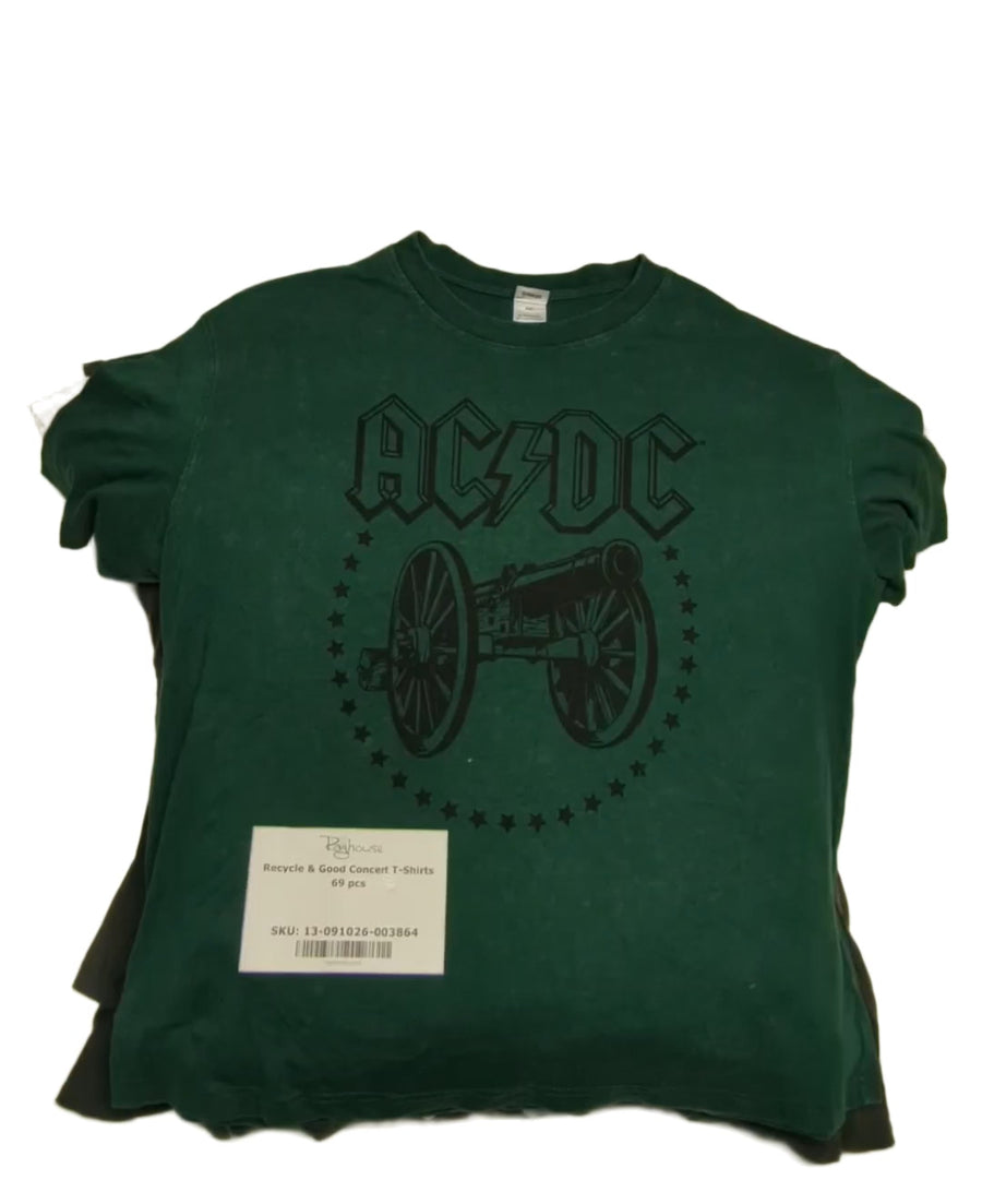 Recycle & Good Concert T-Shirts 69 pcs