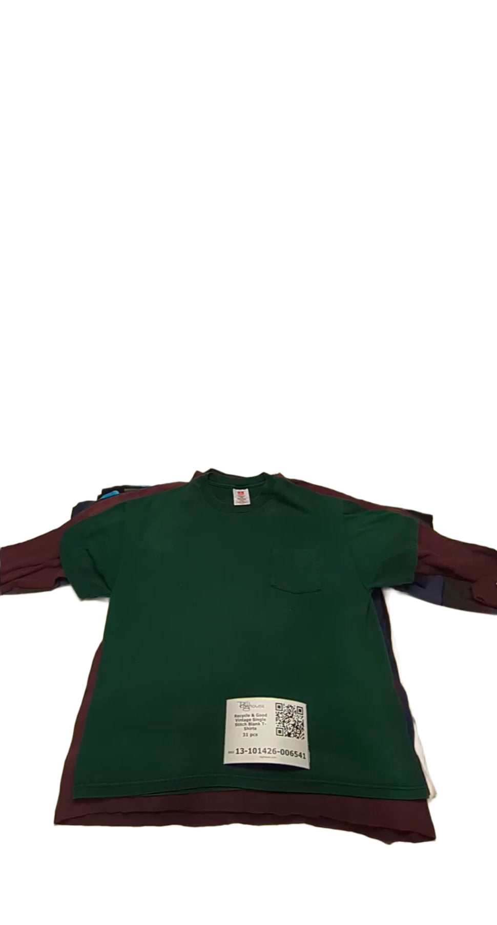 Recycle & Good Vintage Single Stitch Blank T-Shirts 31 pcs