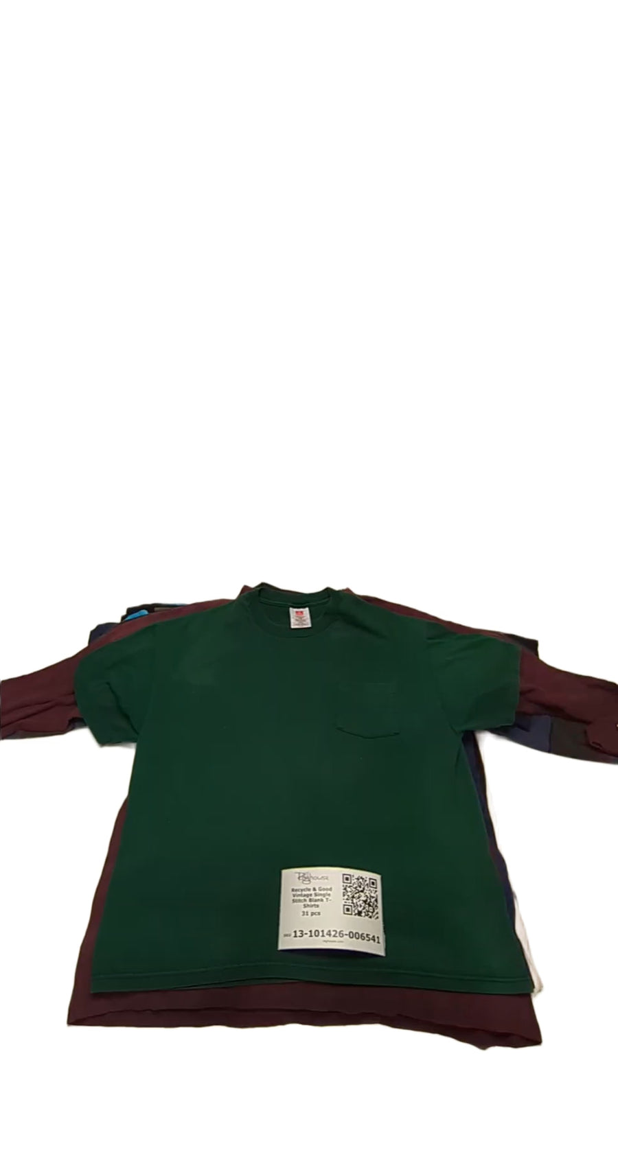 Recycle & Good Vintage Single Stitch Blank T-Shirts 31 pcs