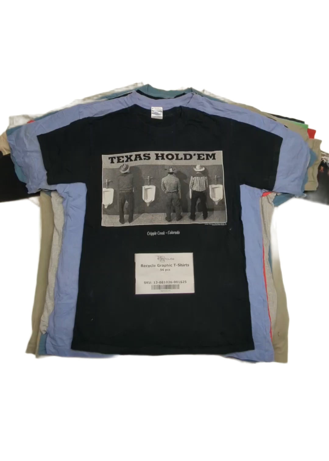 Recycle Graphic T-Shirts 56 pcs