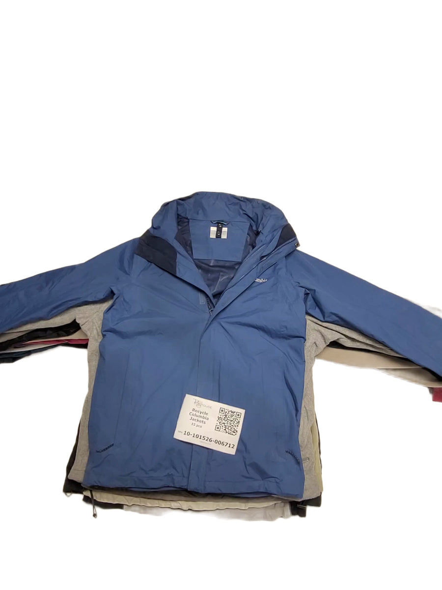 Recycle Columbia Jackets 15 pcs