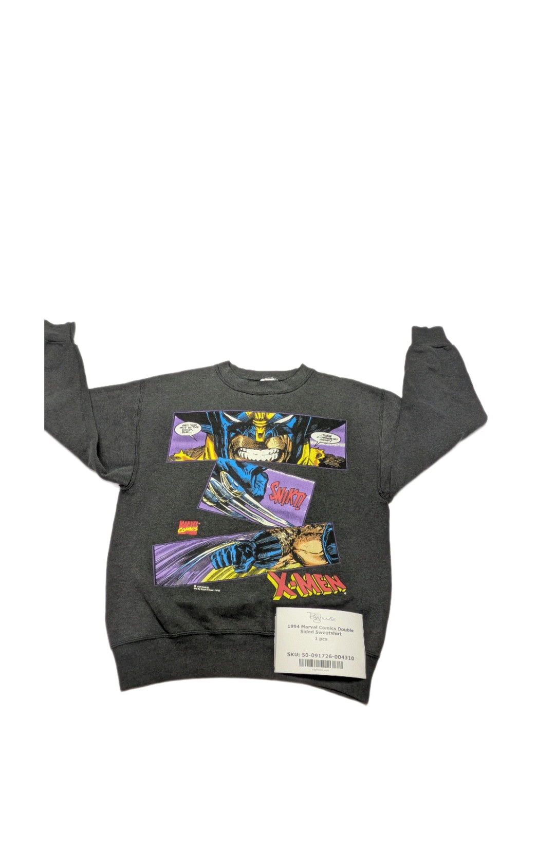 1994 Marvel Comics Double Sided Sweatshirt 1 pc