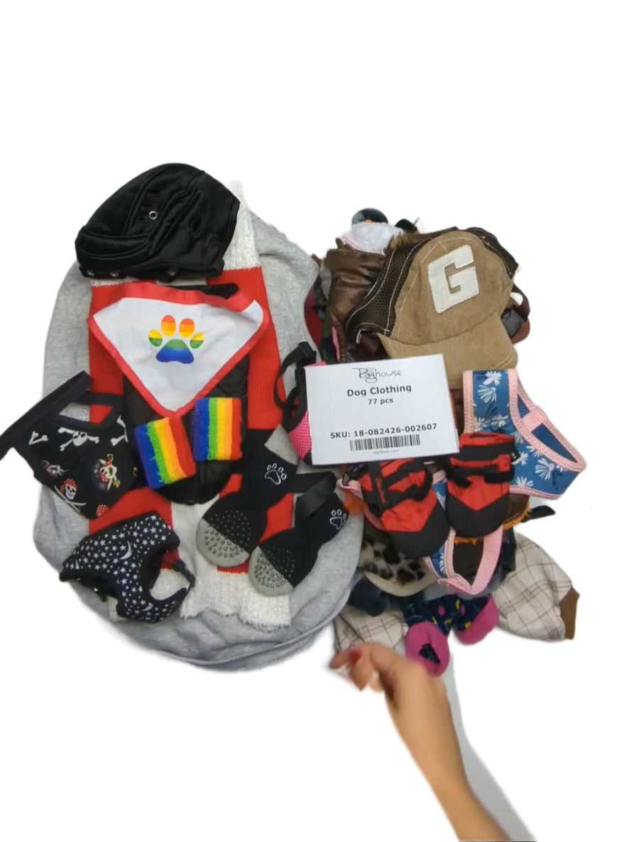 Dog Clothing 77 pcs
