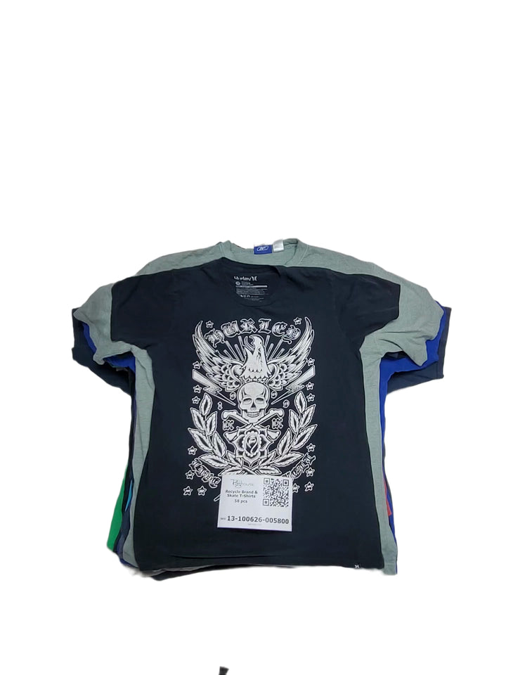 Recycle Brand & Skate T-Shirts 58 pcs