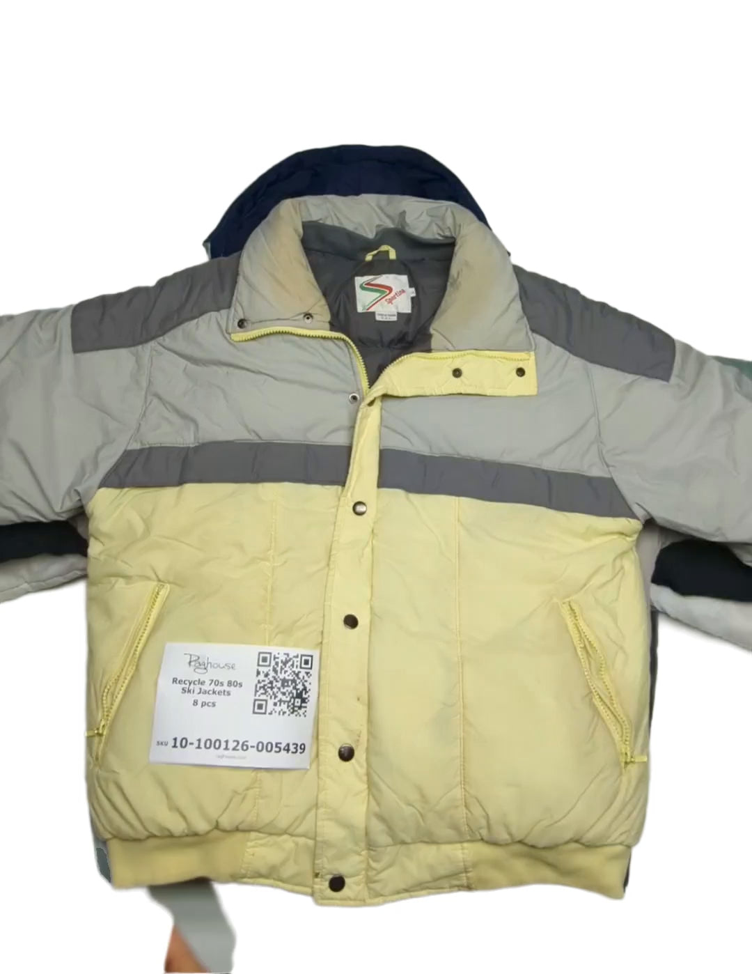 Recycle 70s 80s Ski Jackets 8 pcs