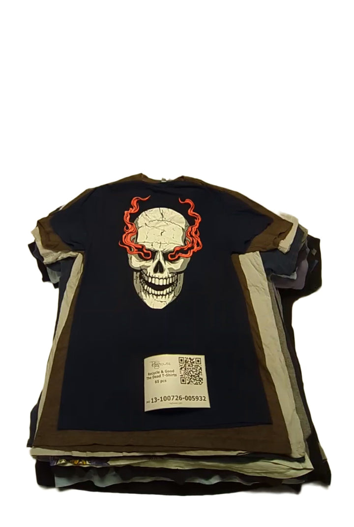 Recycle & Good The Dead T-Shirts 65 pcs