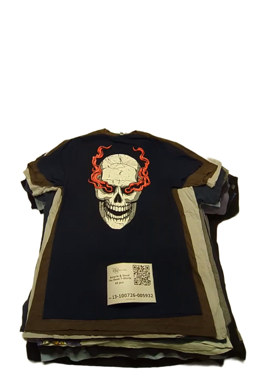Recycle & Good The Dead T-Shirts 65 pcs