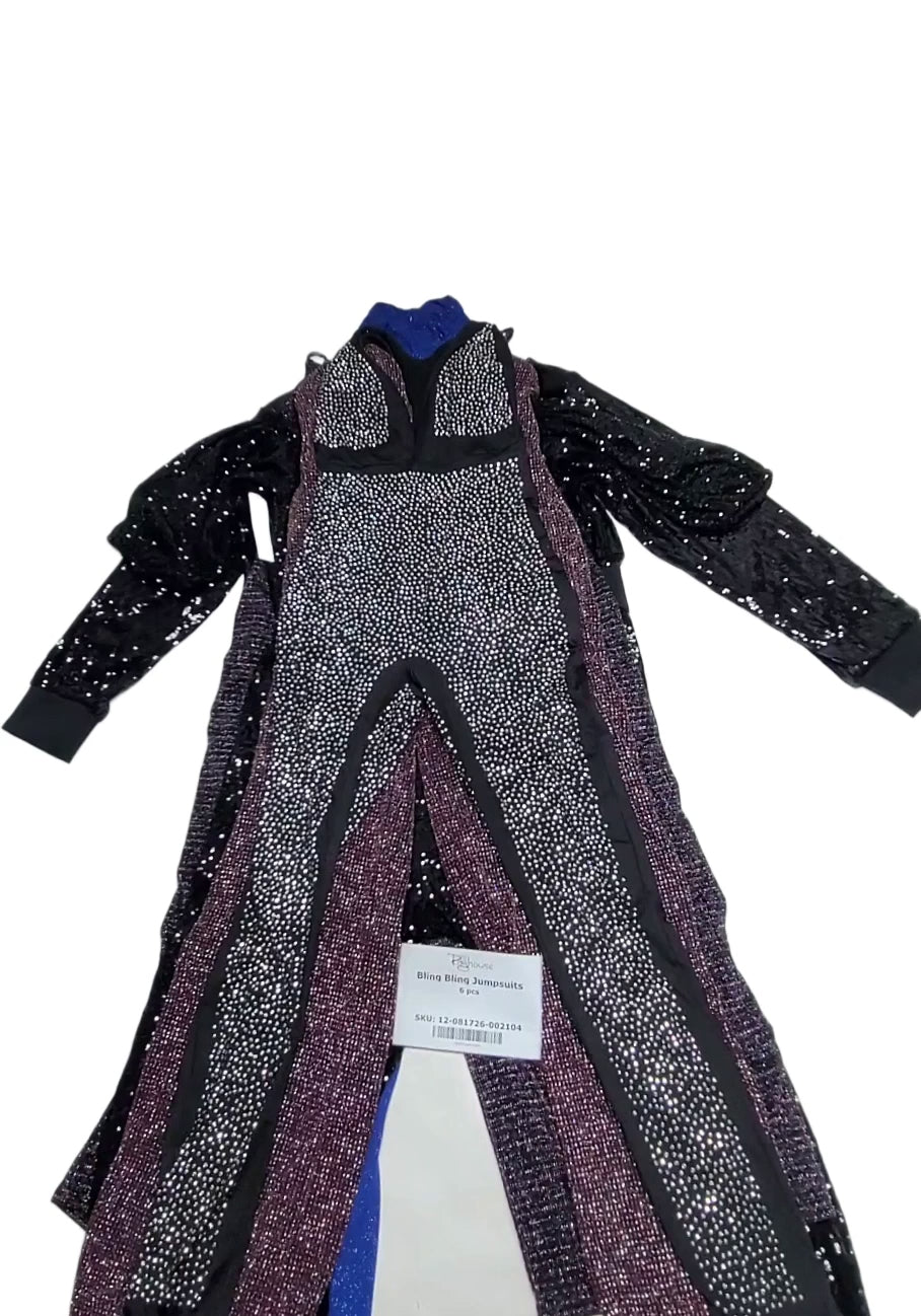 Bling Bling Jumpsuits 6 pcs