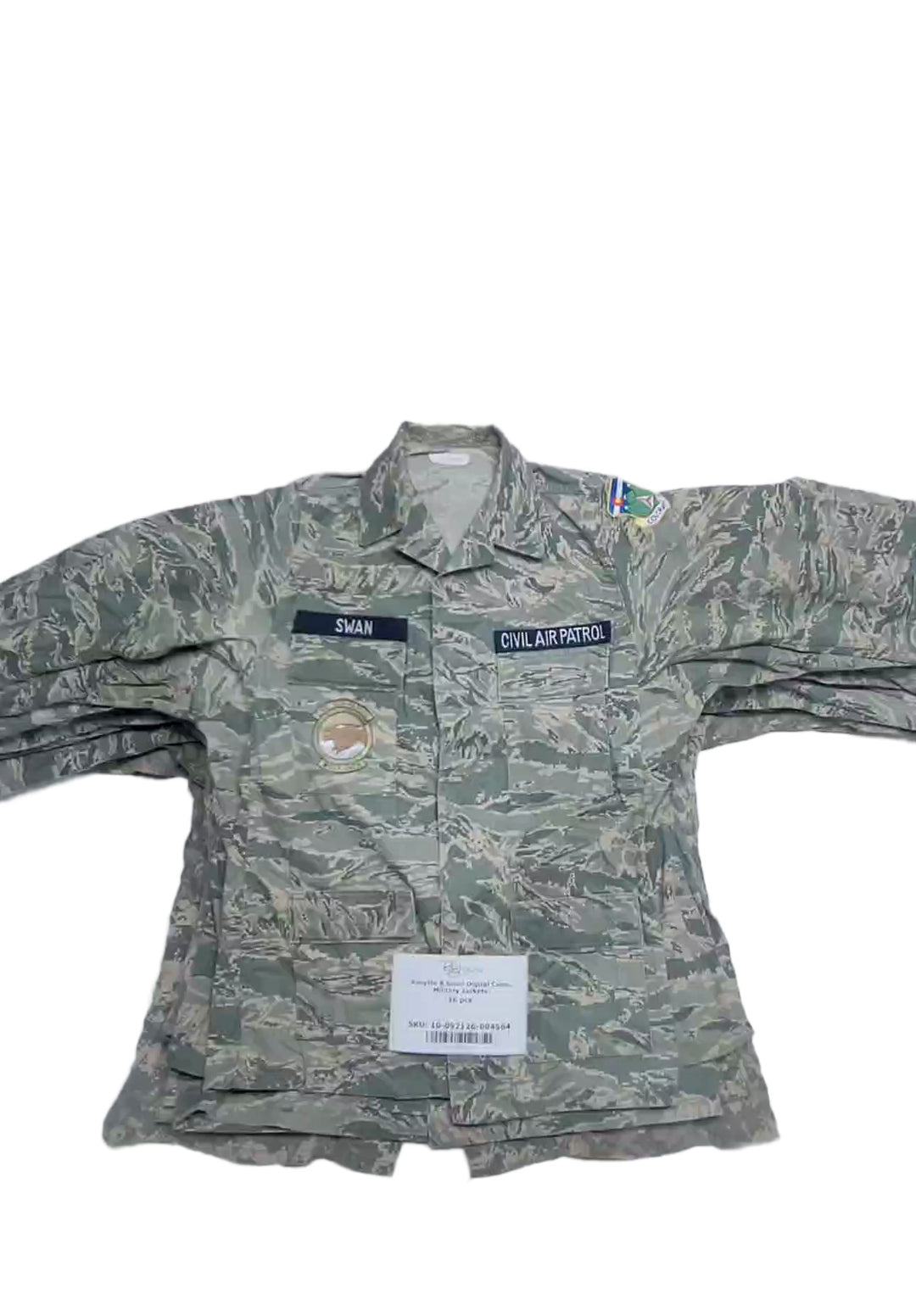 Recycle & Good Digital Camo Military Jackets 16 pcs
