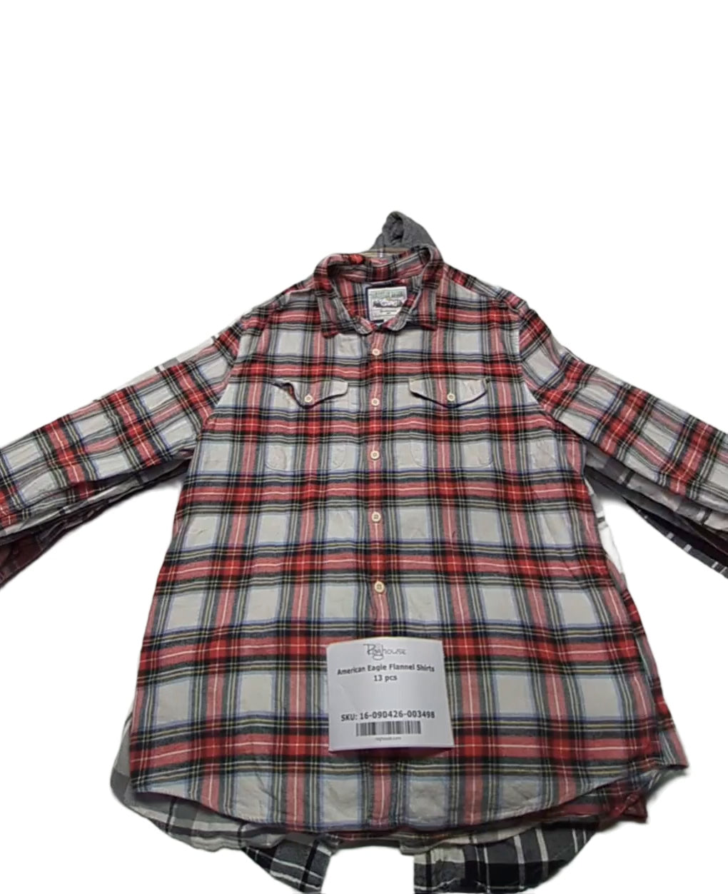 American Eagle Flannel Shirts 13 pcs