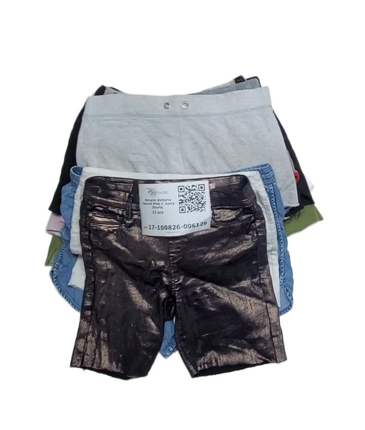 Recycle Victoria Secret Pink + Juicy Shorts 23 pcs