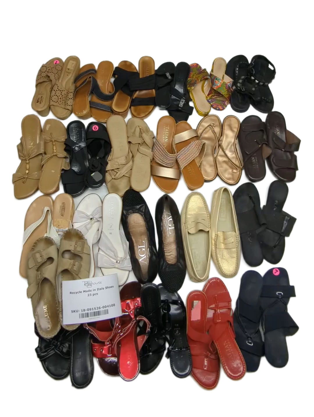 Recycle Made in Italy Shoes 23 pcs