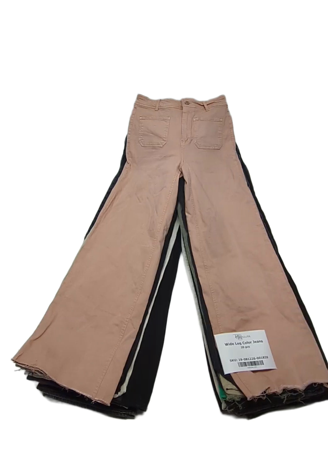 Wide Leg Color Jeans 20 pcs