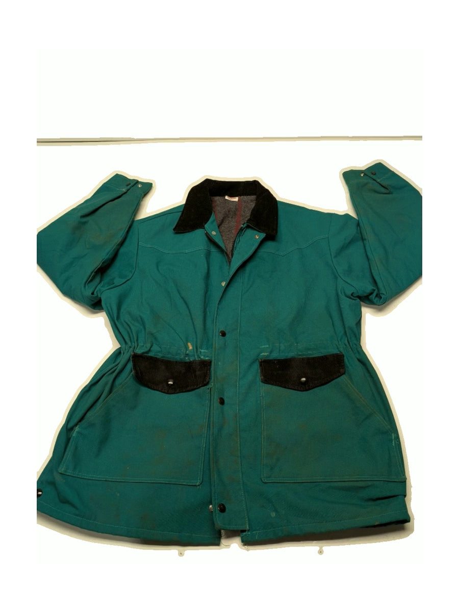 Vintage Flannel Lined Canvas Car Coat 1 pc