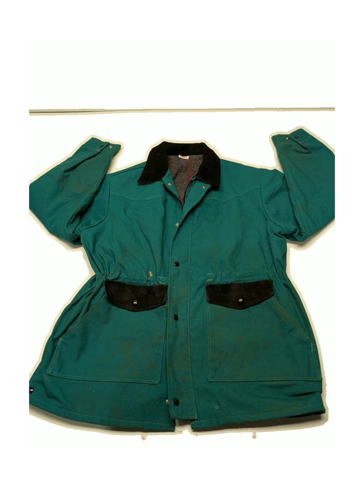 Vintage Flannel Lined Canvas Car Coat 1 pc