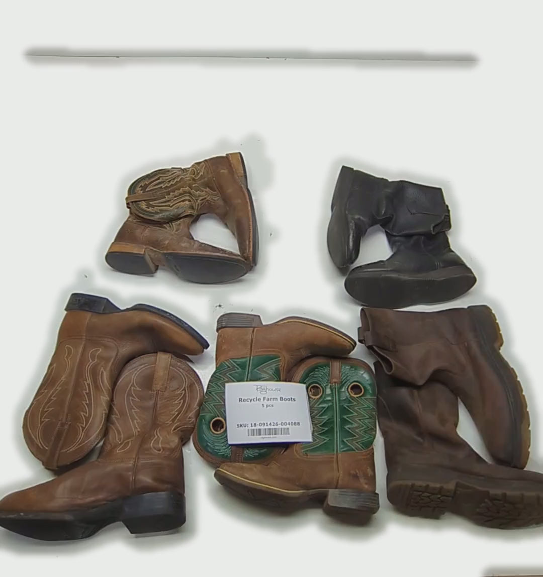 Recycle Farm Boots 5 pcs