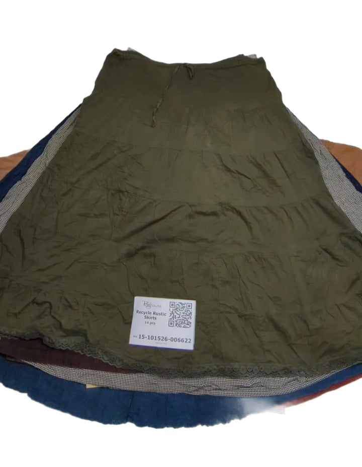 Recycle Rustic Skirts 14 pcs