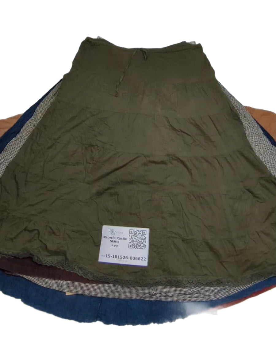 Recycle Rustic Skirts 14 pcs