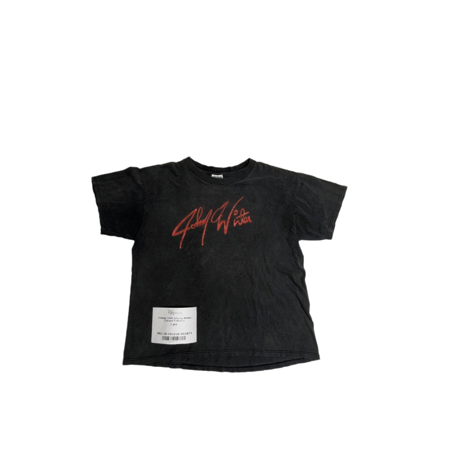 Vintage 1999 Johnny Winter Concert T-Shirt L 1 pc