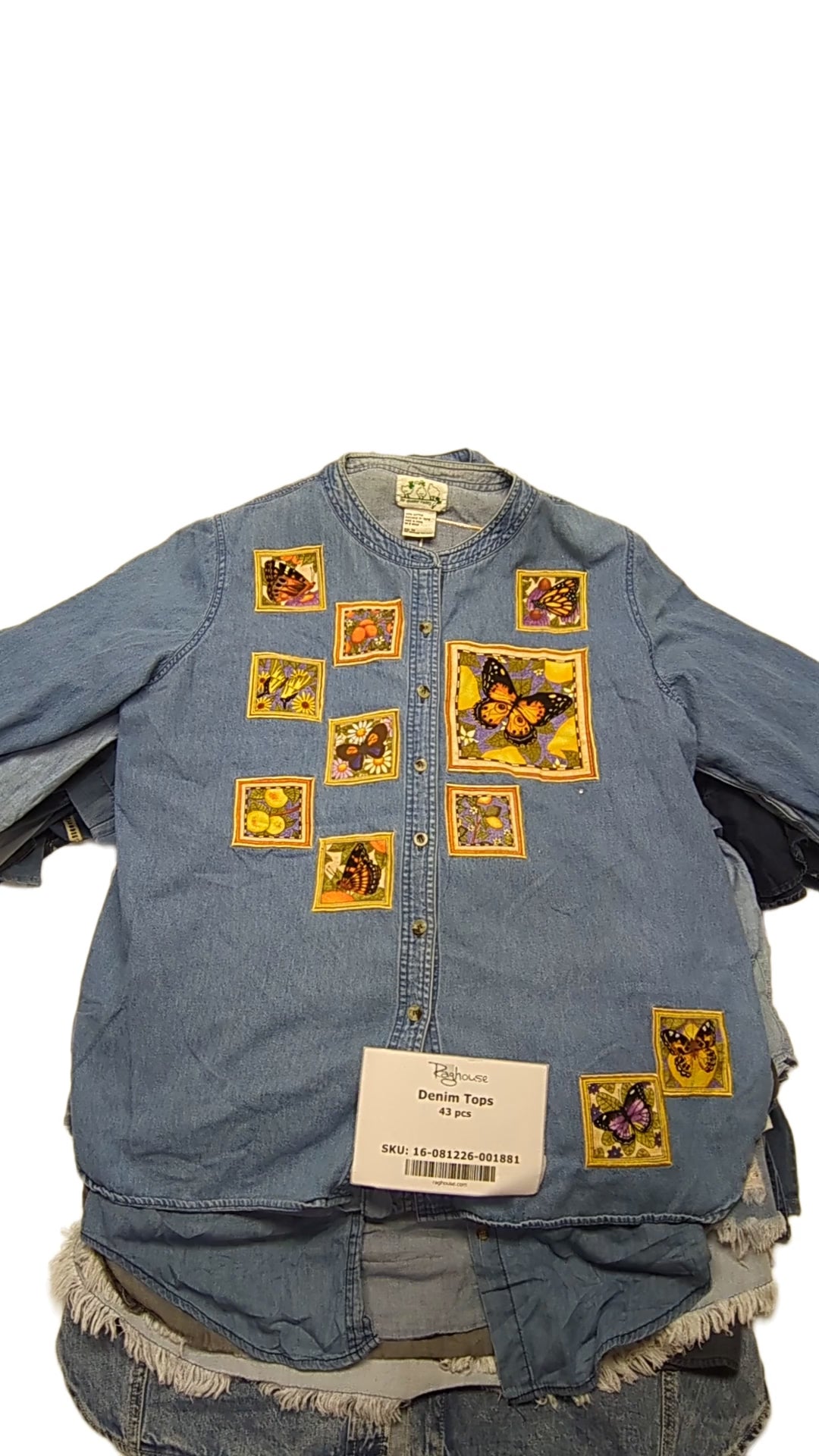 Denim Tops 43 pcs
