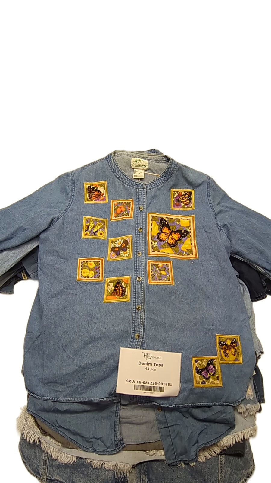 Denim Tops 43 pcs