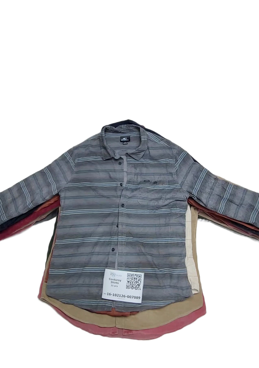Corduroy Shirts 21 pcs