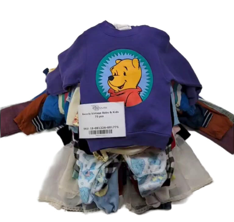 Recycle Vintage Baby & Kids 73 pcs