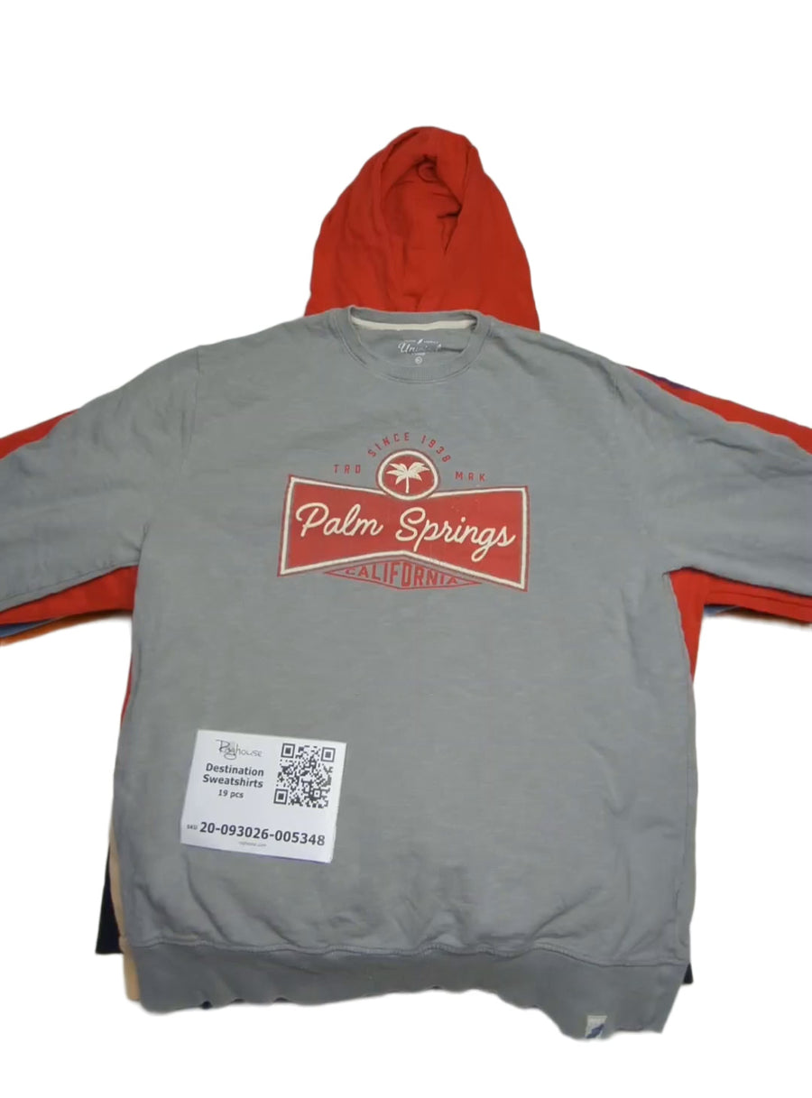 Destination Sweatshirts 19 pcs