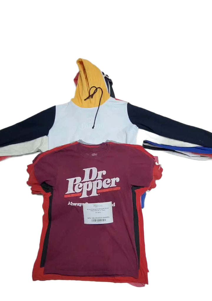 Araceli Recycle & Good Drink Sweatshirts + Tees 22 pcs