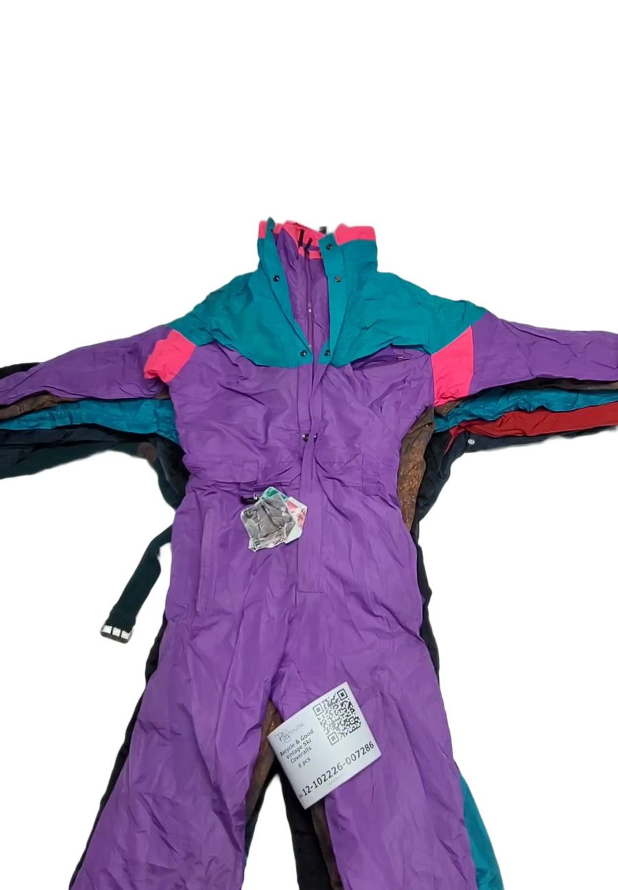 Recycle & Good Vintage Ski Coveralls 6 pcs