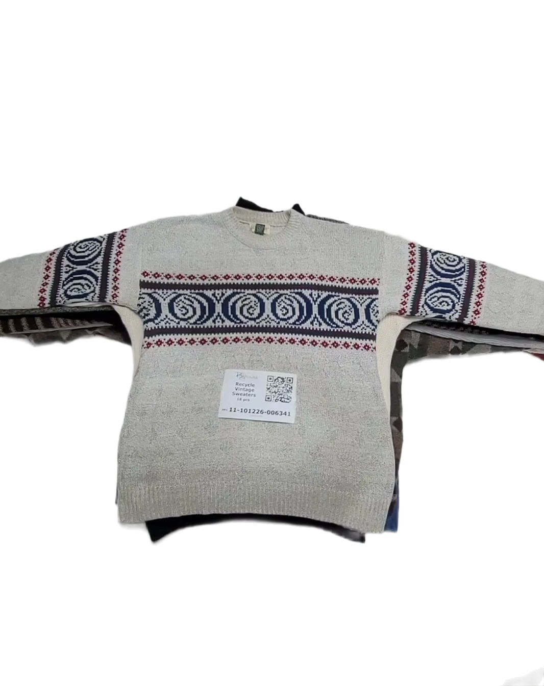 Recycle Vintage Sweaters 18 pcs