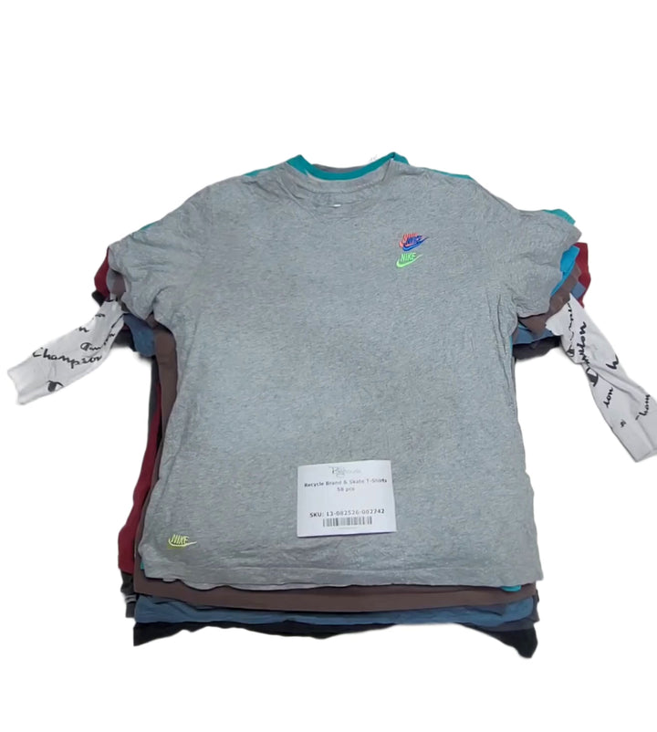Recycle Brand & Skate T-Shirts 58 pcs