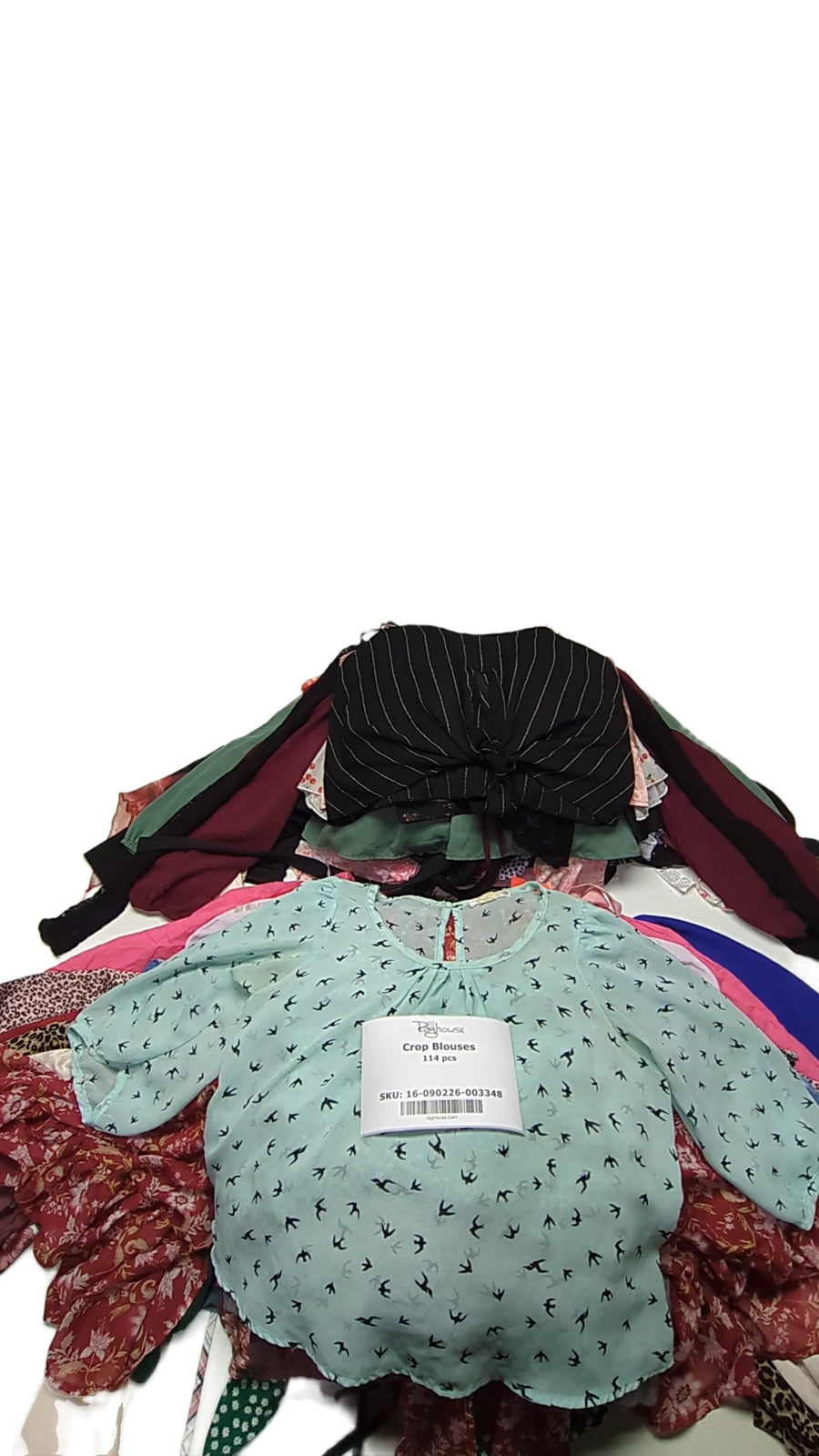 Crop Blouses 114 pcs