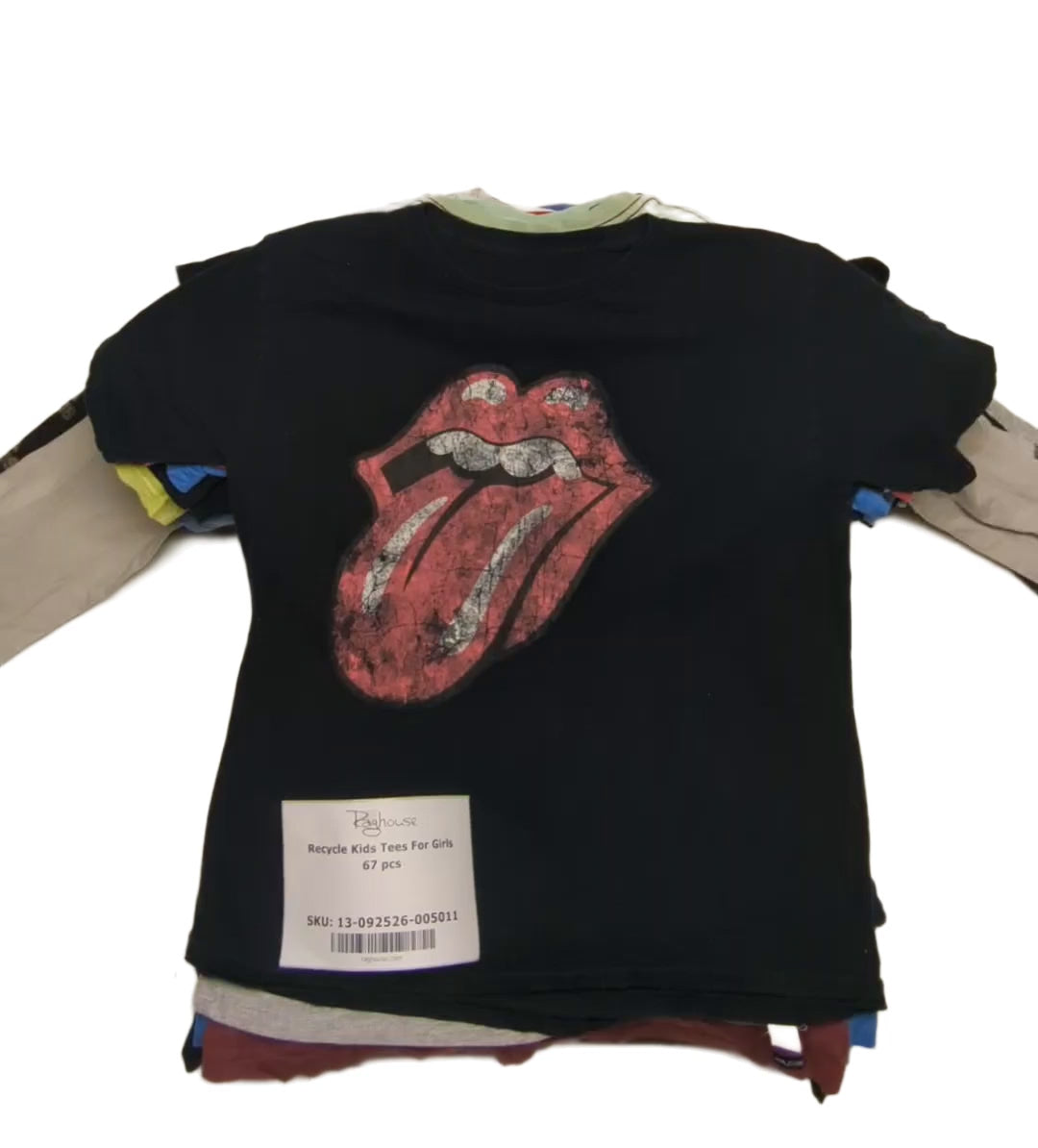 Recycle Kids Tees For Girls 67 pcs