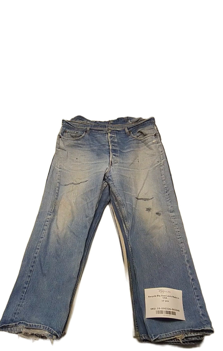 Recycle Big Size Levis Made in USA 10 pcs