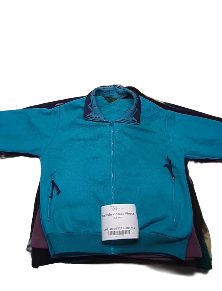 Recycle Vintage Fleece 13 pcs
