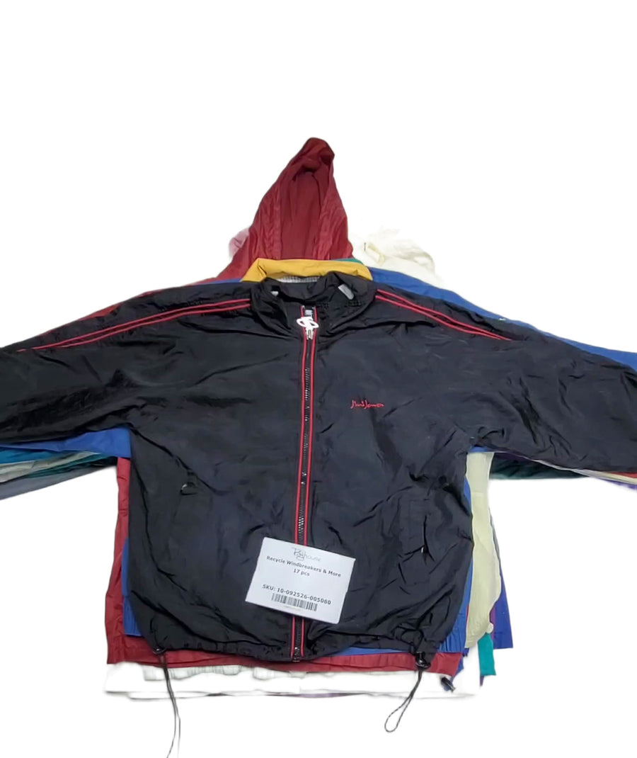 Recycle Windbreakers & More 17 pcs