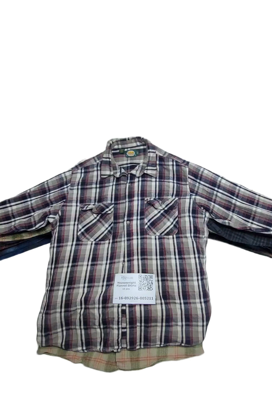 Heavyweight Flannel Shirts 15 pcs
