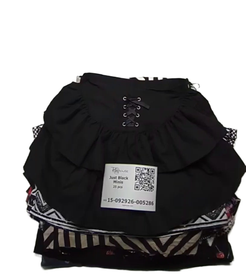 Just Black Minis 25 pcs