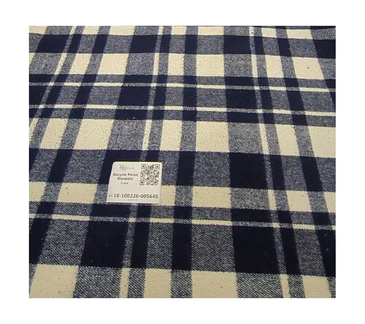 Recycle Picnic Blankets 4 pcs