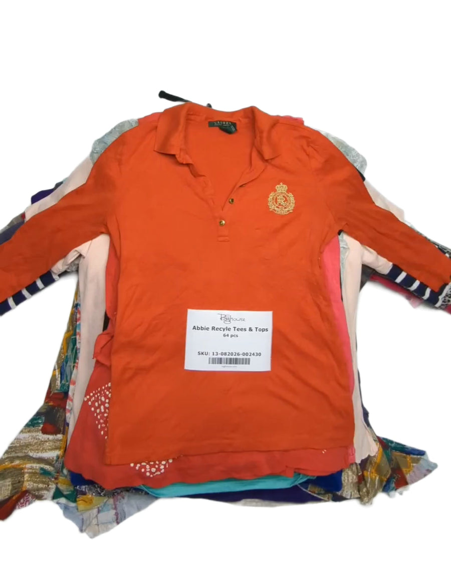 Abbie Recyle Tees & Tops 64 pcs