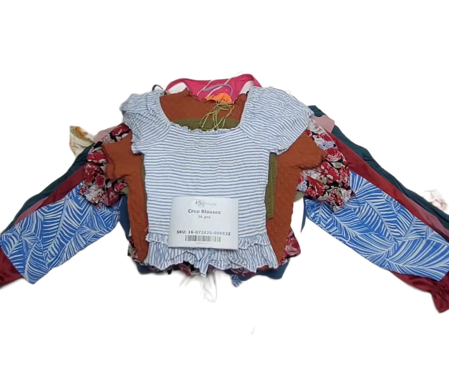Crop Blouses 36 pcs